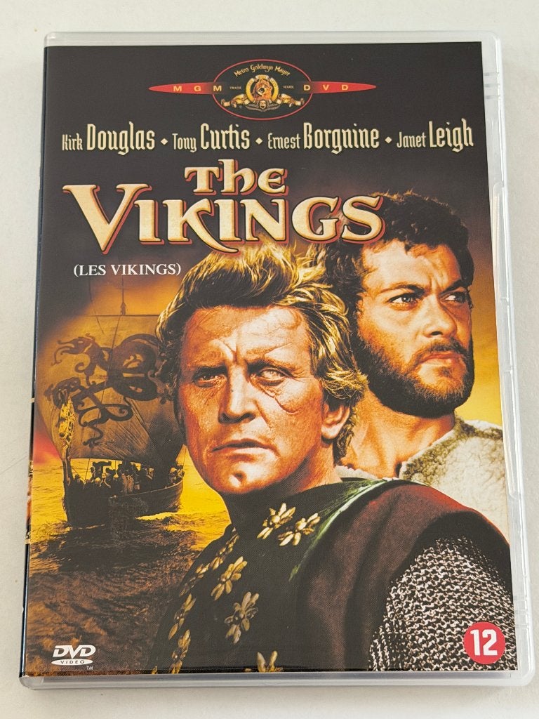The Vikings (DVD) Kirk Douglas, Tony Curtis, CD & DVD, Néerlandais, Suppléments, Anglais, Utilisé