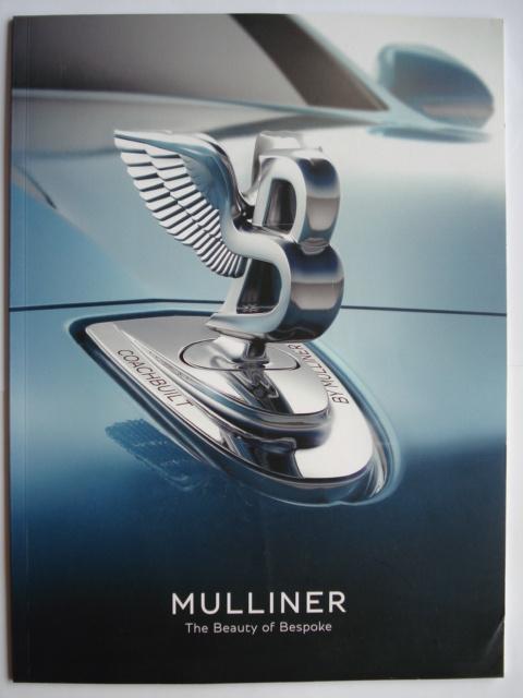 Bentley Mulliner The Beauty of Bespoke 2016 Brochure Catalog, Bentley, Verzenden, Zo goed als nieuw, Volkswagen