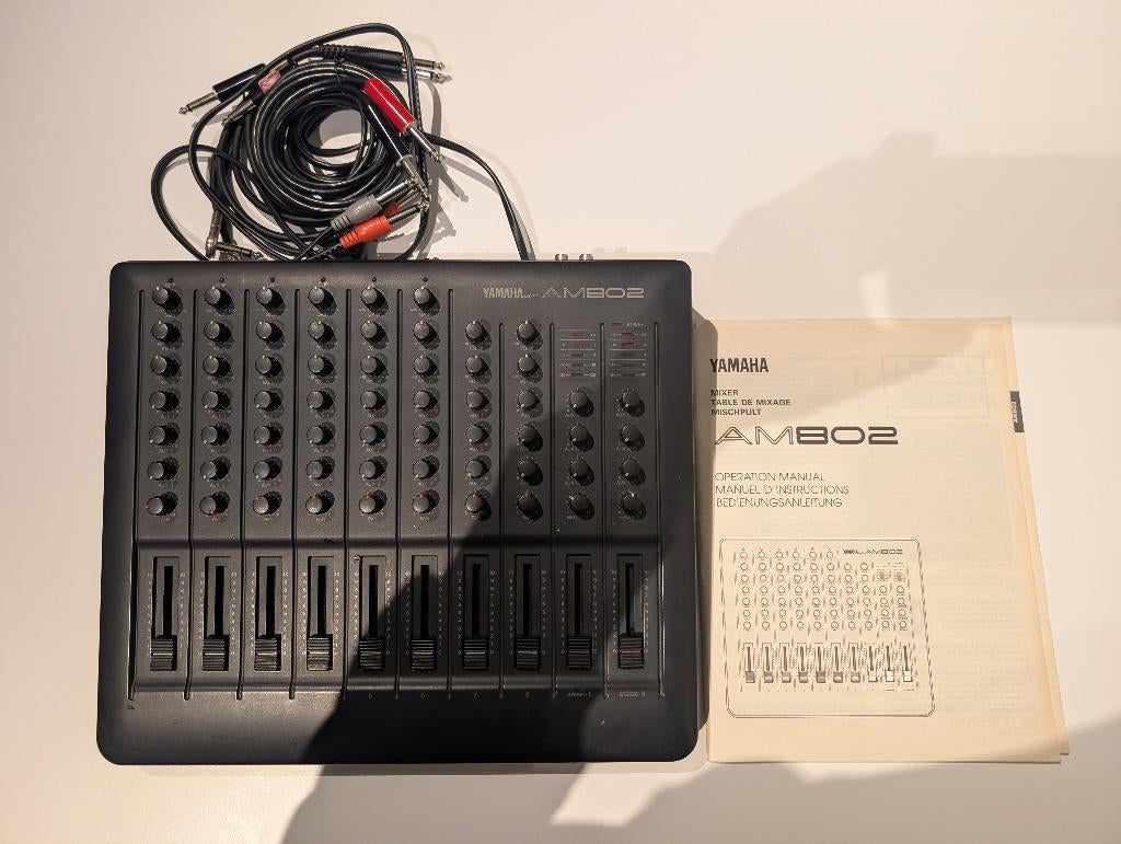 Yamaha AM802 mixer, Enlèvement, Utilisé, 5 à 10 canaux