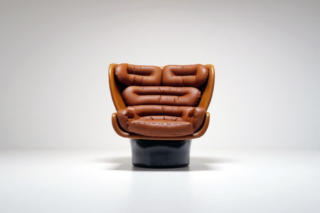 Elda chair door Joe Colombo voor Comfort, 1960’s, Huis en Inrichting, Stoelen, Ophalen of Verzenden, Gebruikt, Vintage design