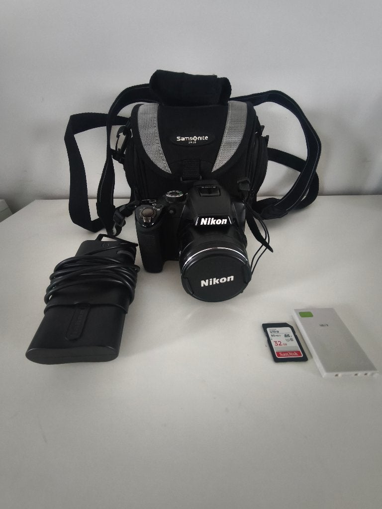 Nikon Coolpix P500 Zoom 36, Ophalen, Gebruikt, 12 megapixels, Ingebouwde flitser