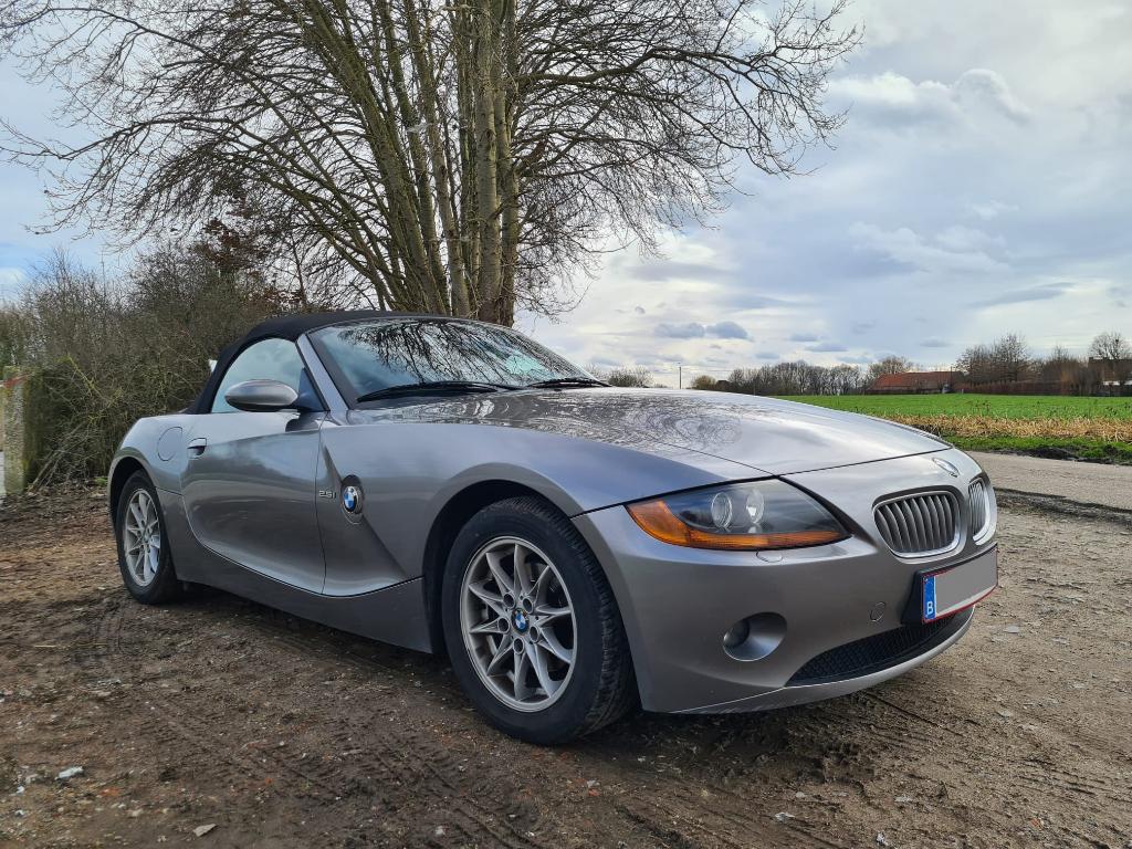 BMW Z4 2.5i Roadster Bj 2005 - ruilen HD?, Auto's, BMW, Achterwielaandrijving, Zwart, Cabriolet, Leder