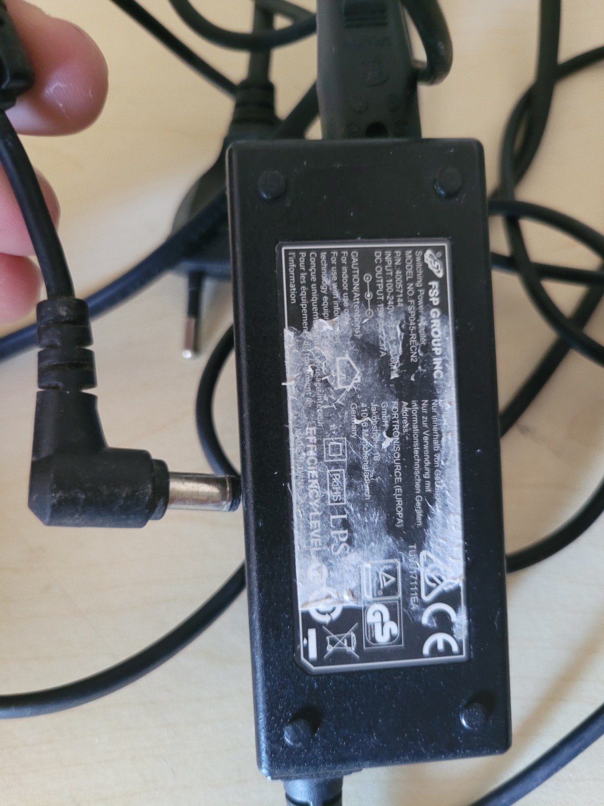 FSP045-RECN2 Laptop Oplader, Informatique & Logiciels, Chargeurs d'ordinateur portable, Enlèvement ou Envoi, Utilisé, FSP Group