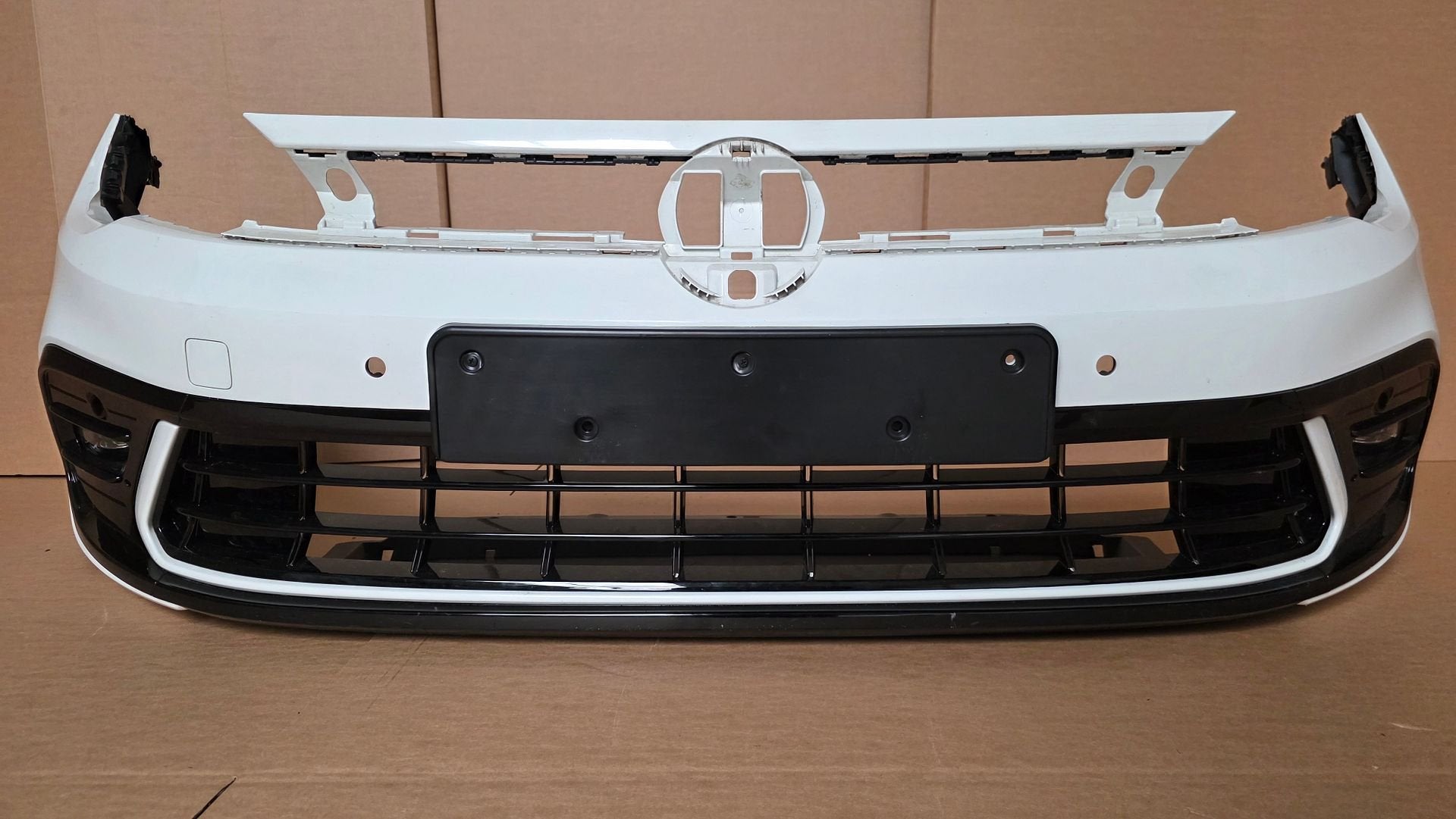 Voorbumper VW Polo 2G Facelift R-line Bumper bj.2022-2026, -, Origine de la pièce connue, Utilisé, -