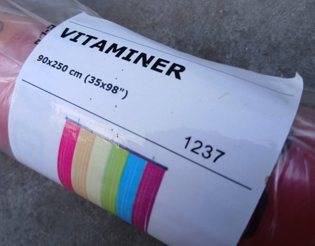 vliegengordijn IKEA vitaminer, Ophalen