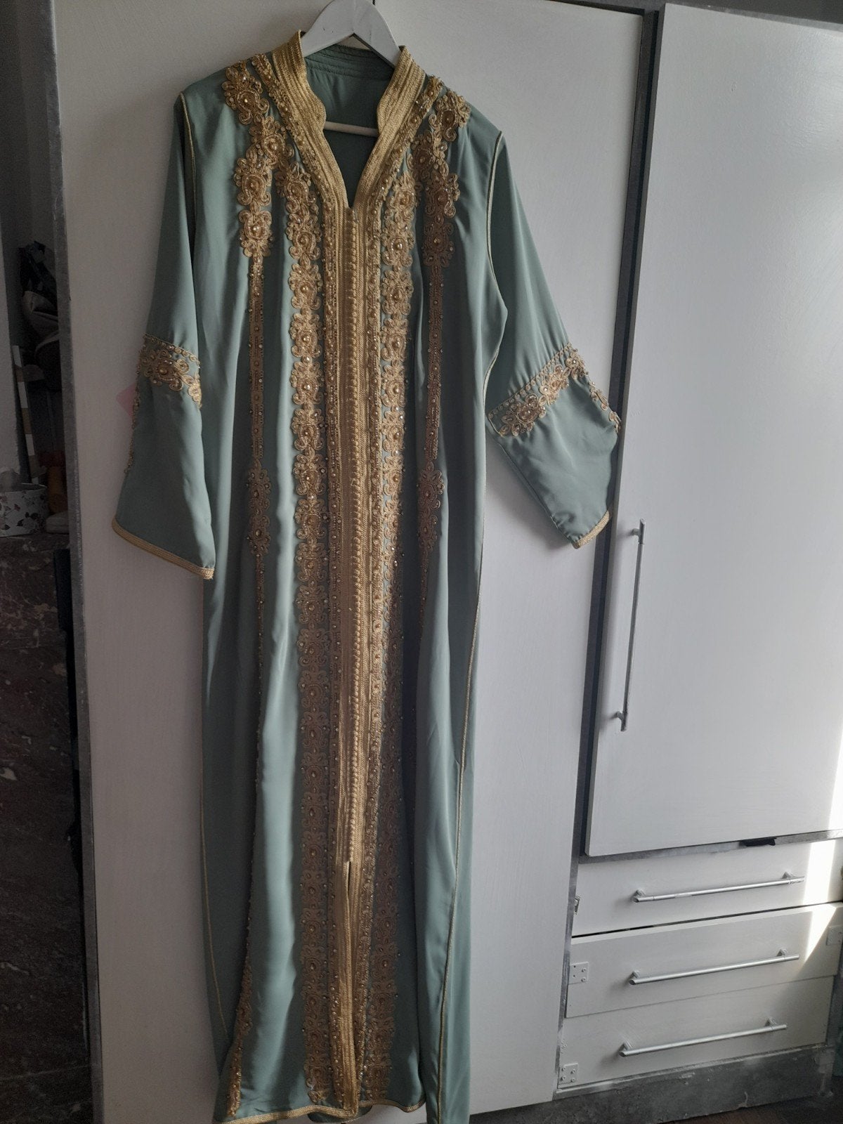 Trouwkleding, Kleding | Dames, Trouwkleding en Trouwaccessoires, Ophalen of Verzenden, Blauw