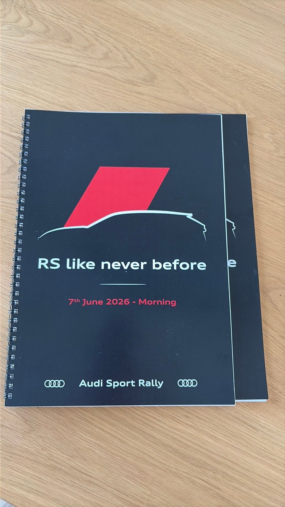 Roadboek Audi sport rally rit Wallonië, Livres, Autos | Livres, Enlèvement, Comme neuf, Audi