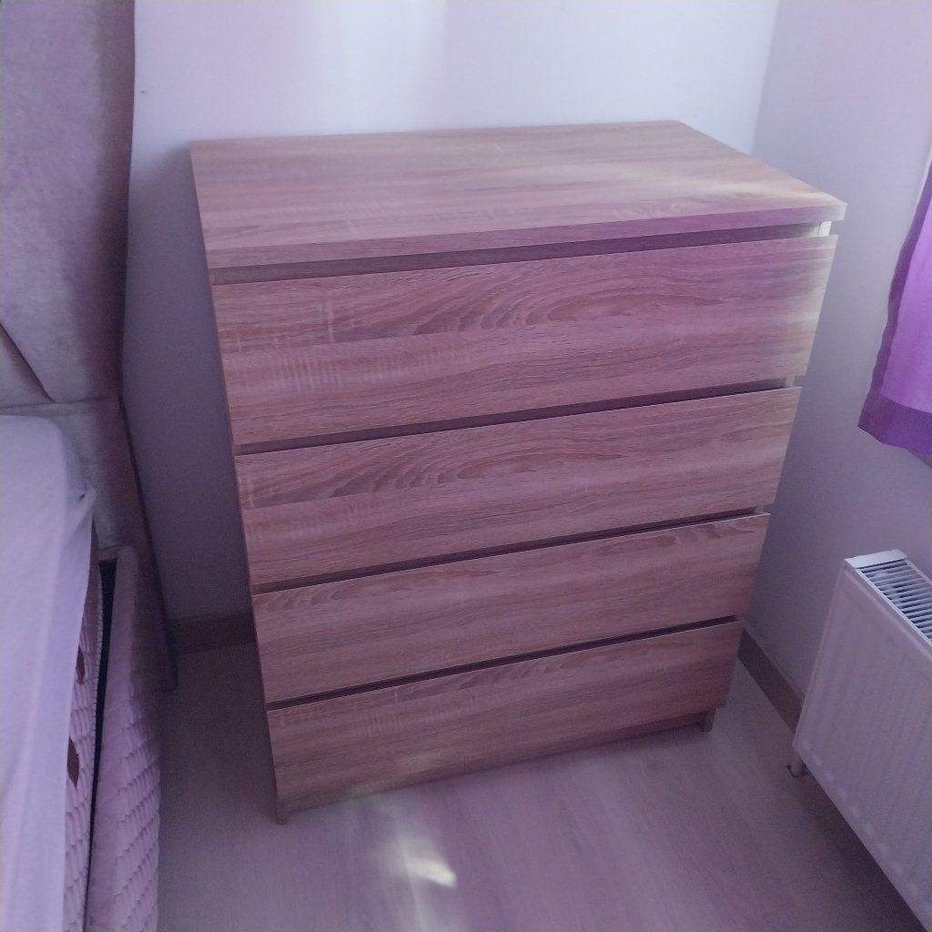 Commode à 4 tiroirs, Maison & Meubles, Enlèvement, Comme neuf