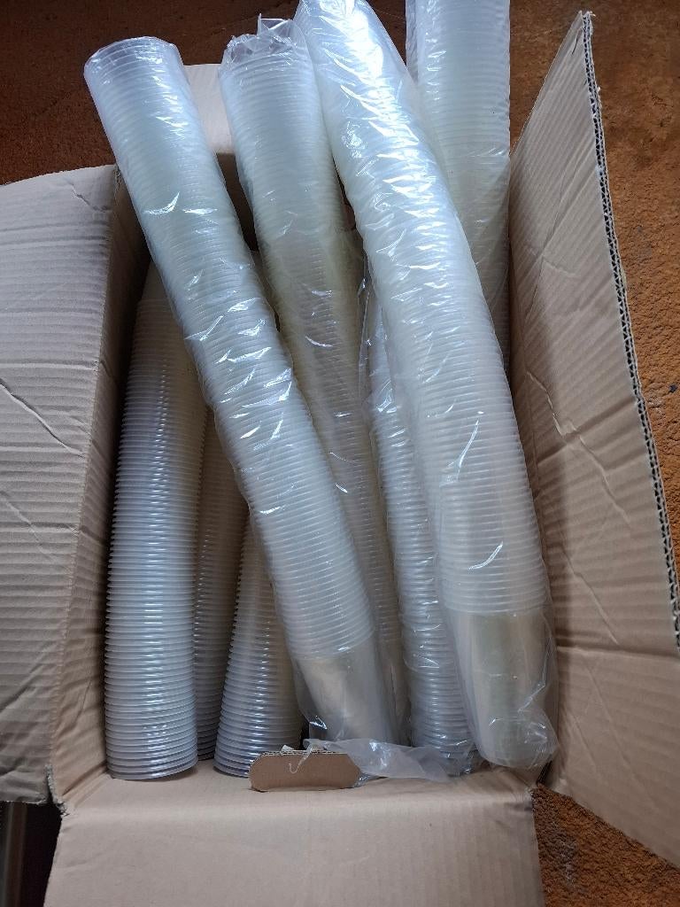 plastic bekers, Ophalen of Verzenden, Nieuw