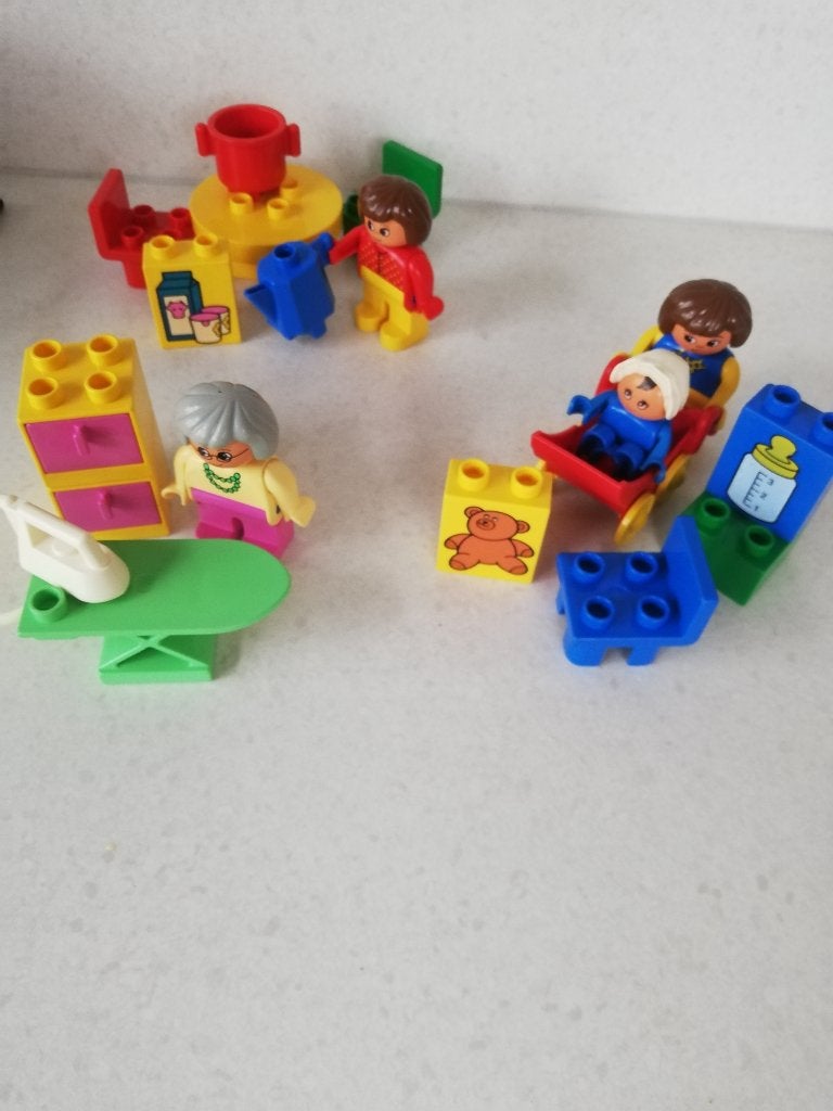 duplo 1406 - 2783 1407 familie figuurtjes, Enlèvement ou Envoi, Duplo