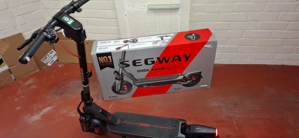 Segway ninebot Max G3, Enlèvement