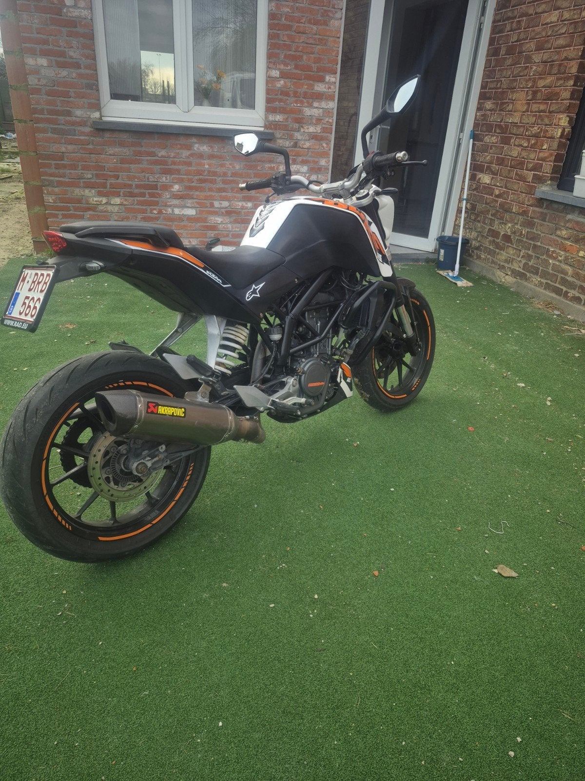 Ktm 125cc, Ophalen