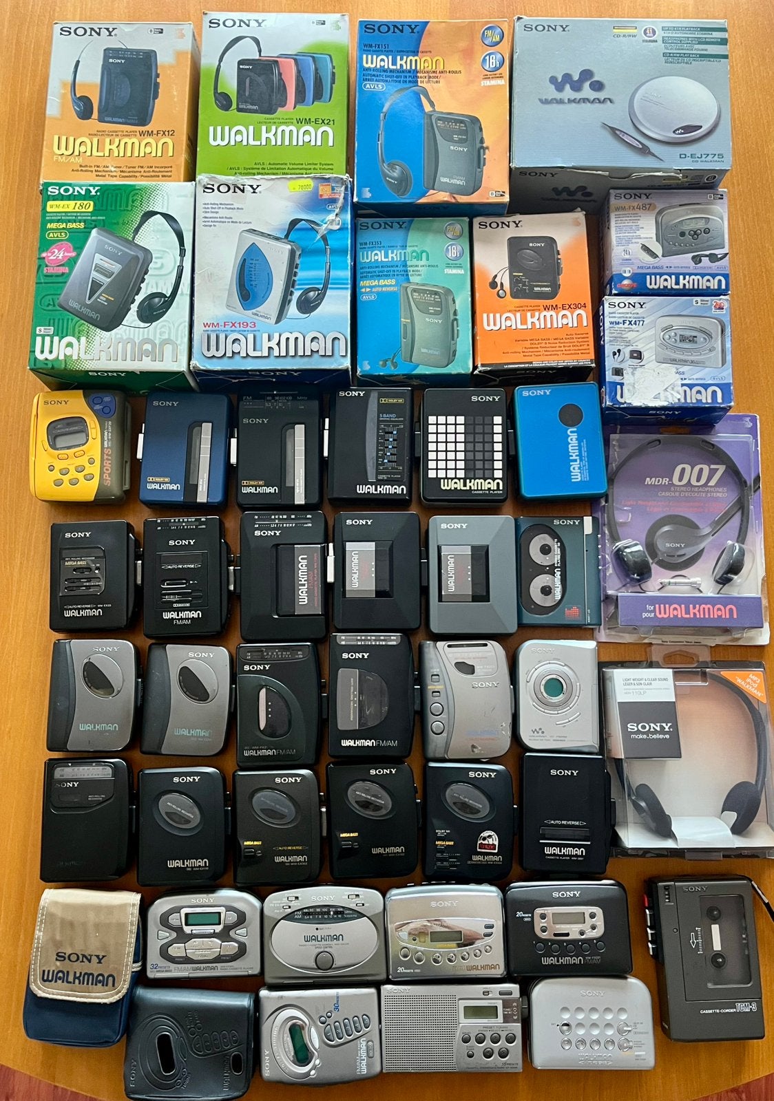 Perceel 1 - Sony Walkman-collectie, Audio, Tv en Foto, Walkmans, Discmans en Minidiscspelers, Ophalen of Verzenden, Walkman