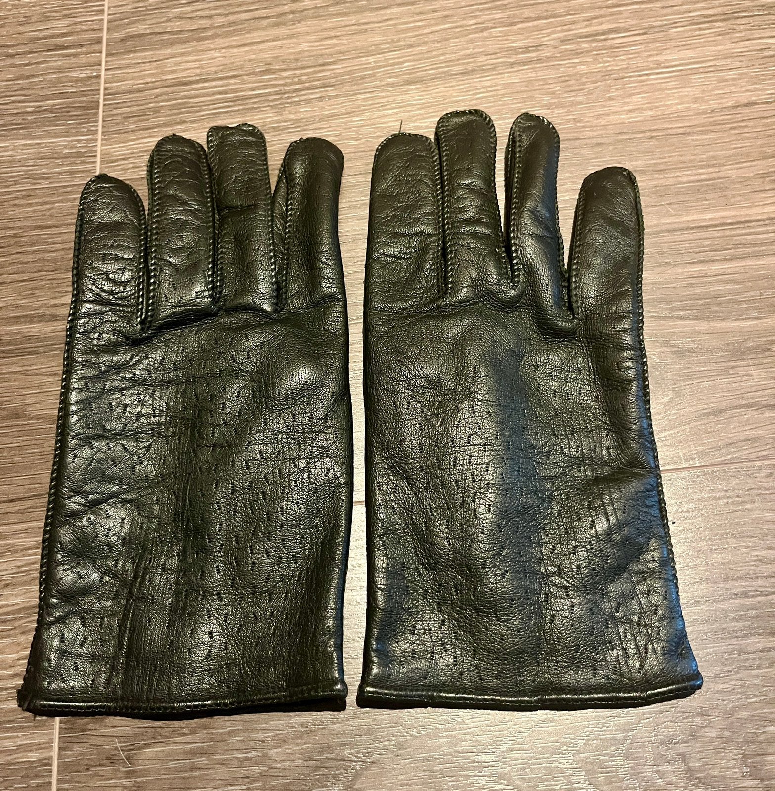 Handschoenen van gomleer, Kleding | Heren, Ophalen of Verzenden, Zo goed als nieuw, Maat 48/50 (M), Handschoenen