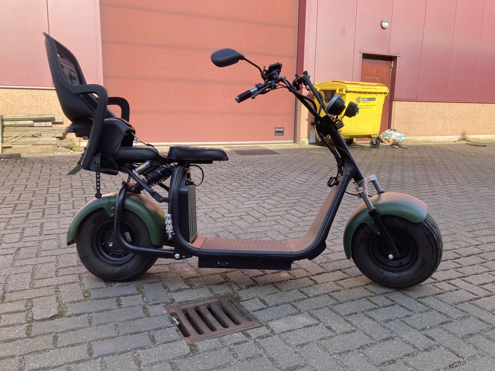 Ecruiser X1 60V 2x20Ah batterij 2050 km kinderzitje+factuur, Ophalen, Elektrisch, Klasse B (45 km/u), Zo goed als nieuw