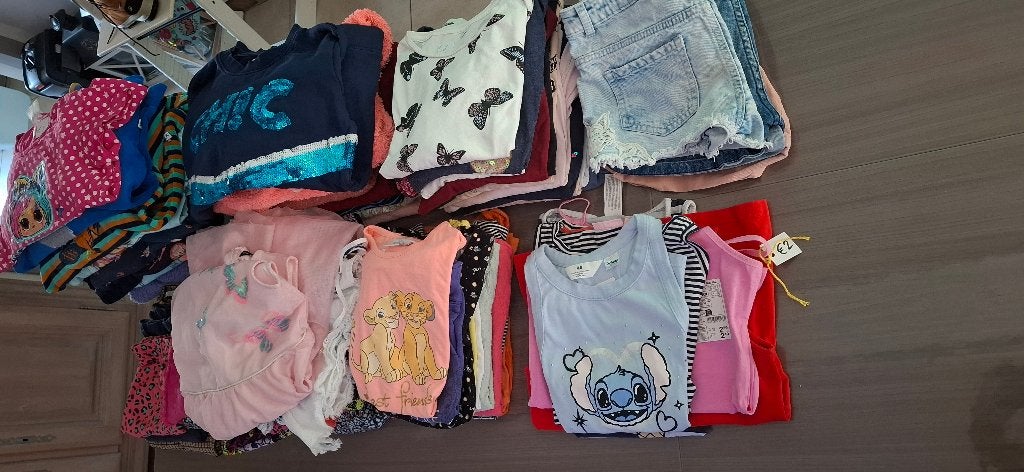 Pakket maat 140 + wat grotere maten, Kinderen en Baby's, Kinderkleding | Kinder-kledingpakketten, Ophalen, Gebruikt, Maat 140