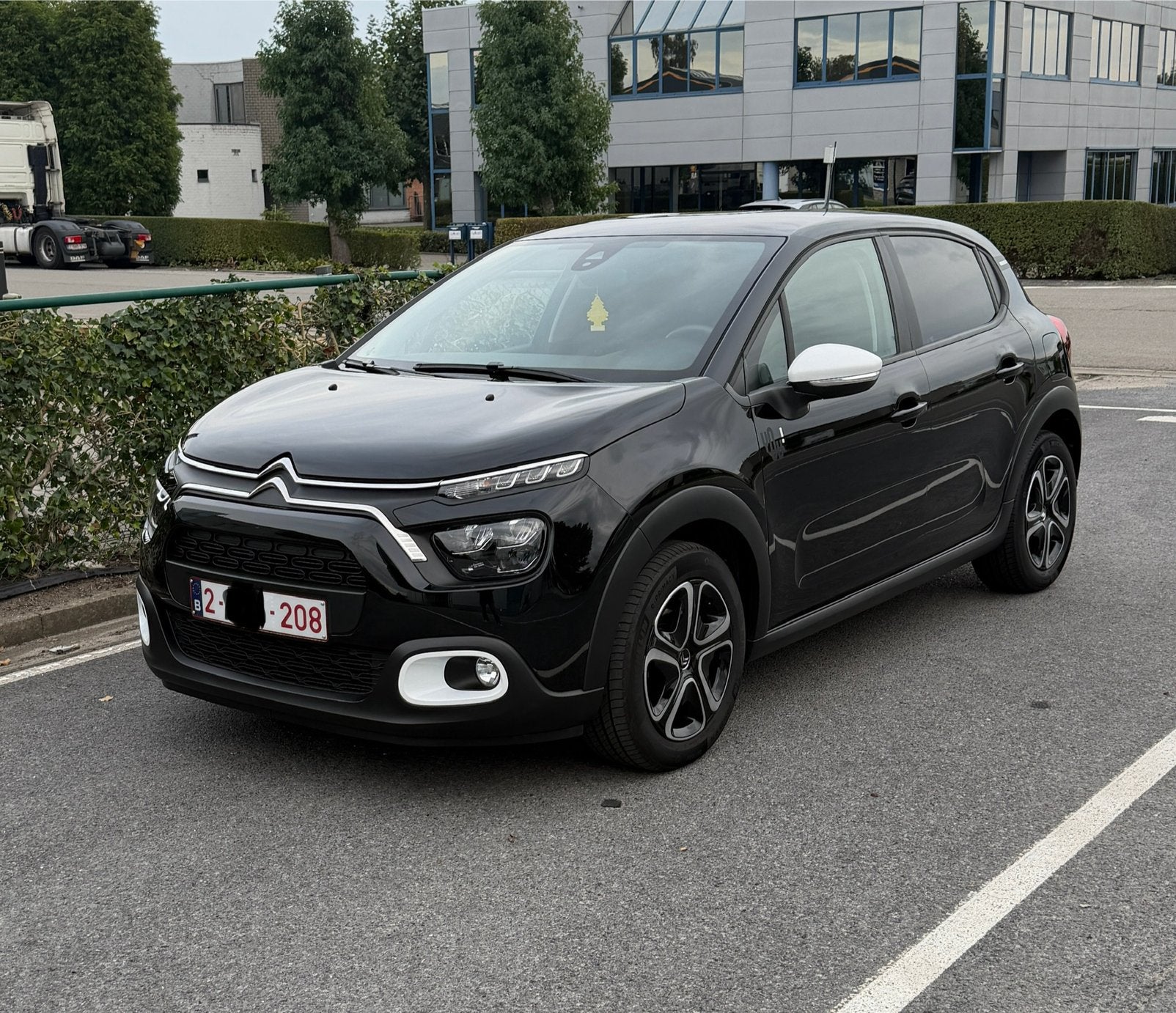 Citroën C3 – 2024 – Slechts 5.700 km, Auto's, Voorwielaandrijving, Stof, Zwart, Bedrijf