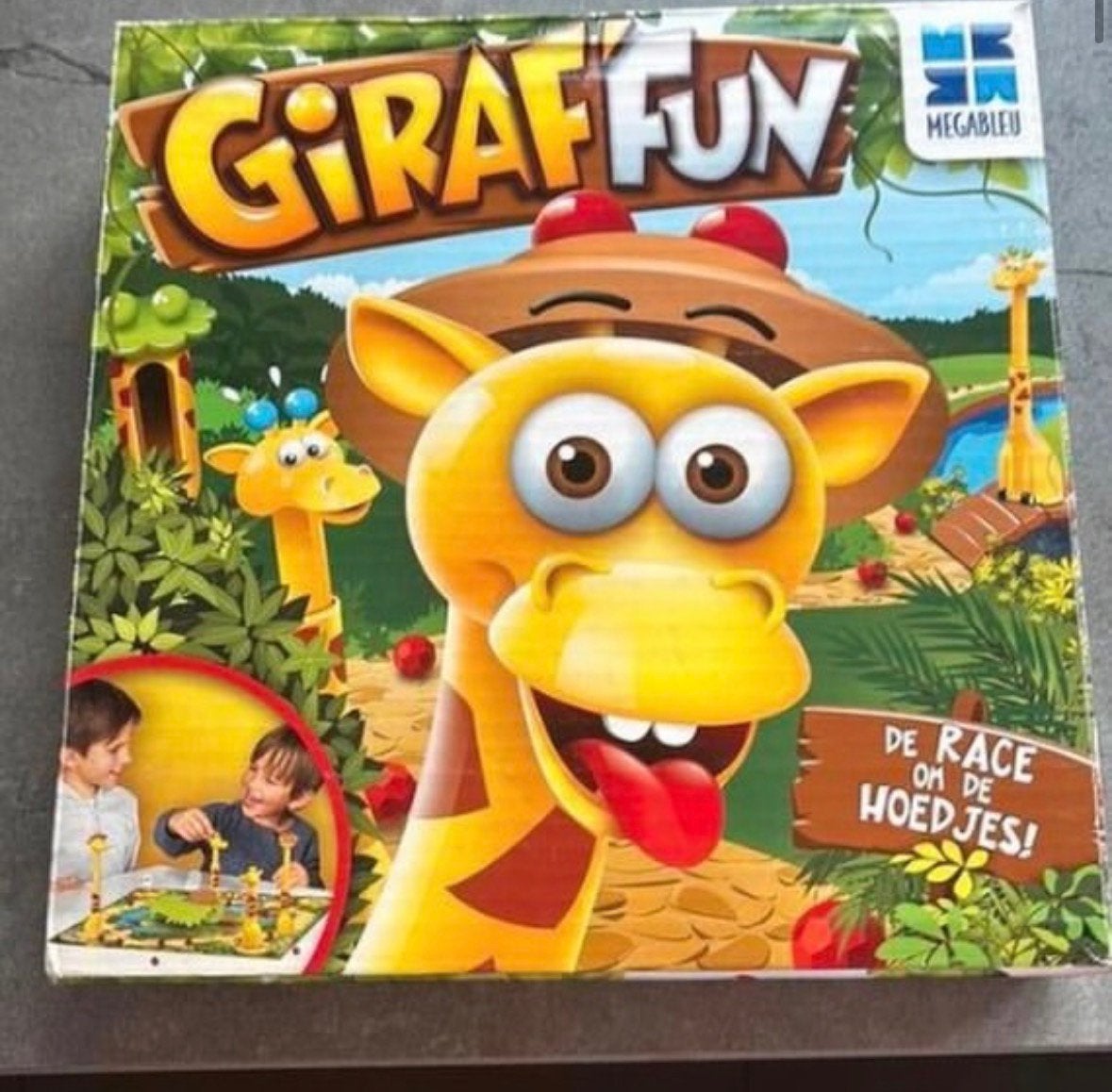 Jeu de société Girraffun, Enlèvement, Comme neuf