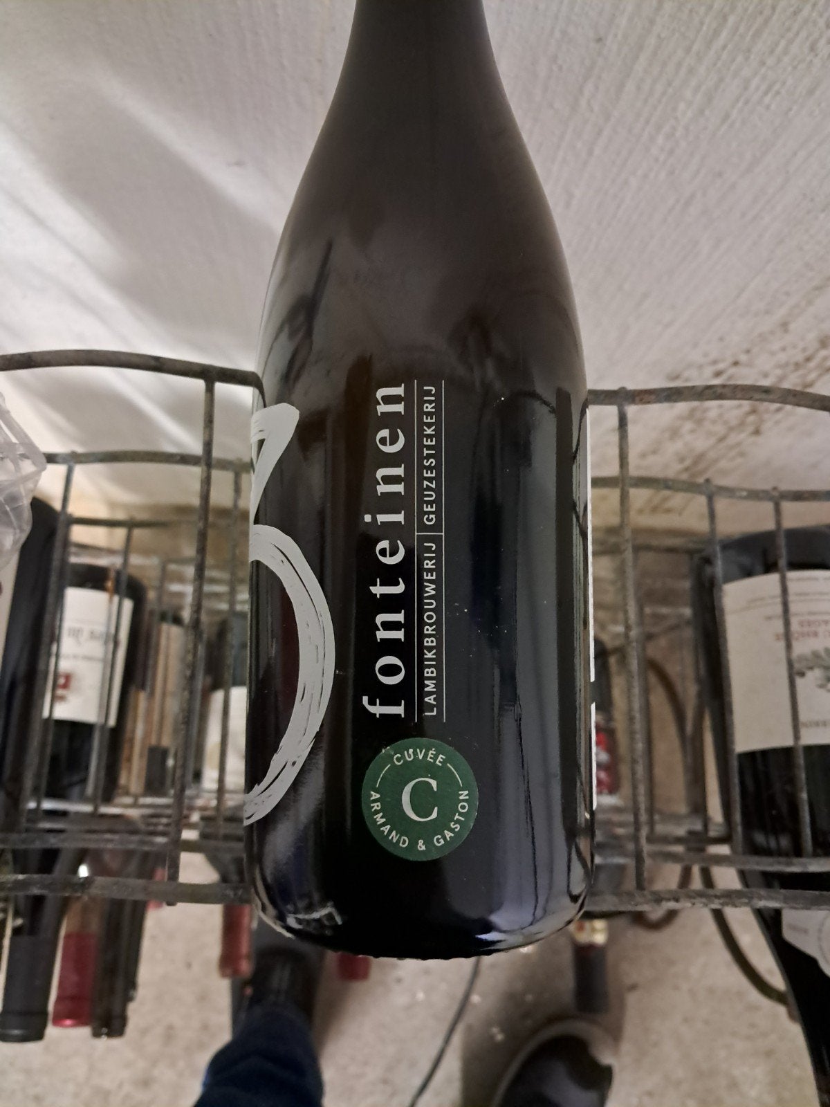 oude geuze cuvee Armand & Gaston 2019, 3 fonteinen, Ophalen of Verzenden