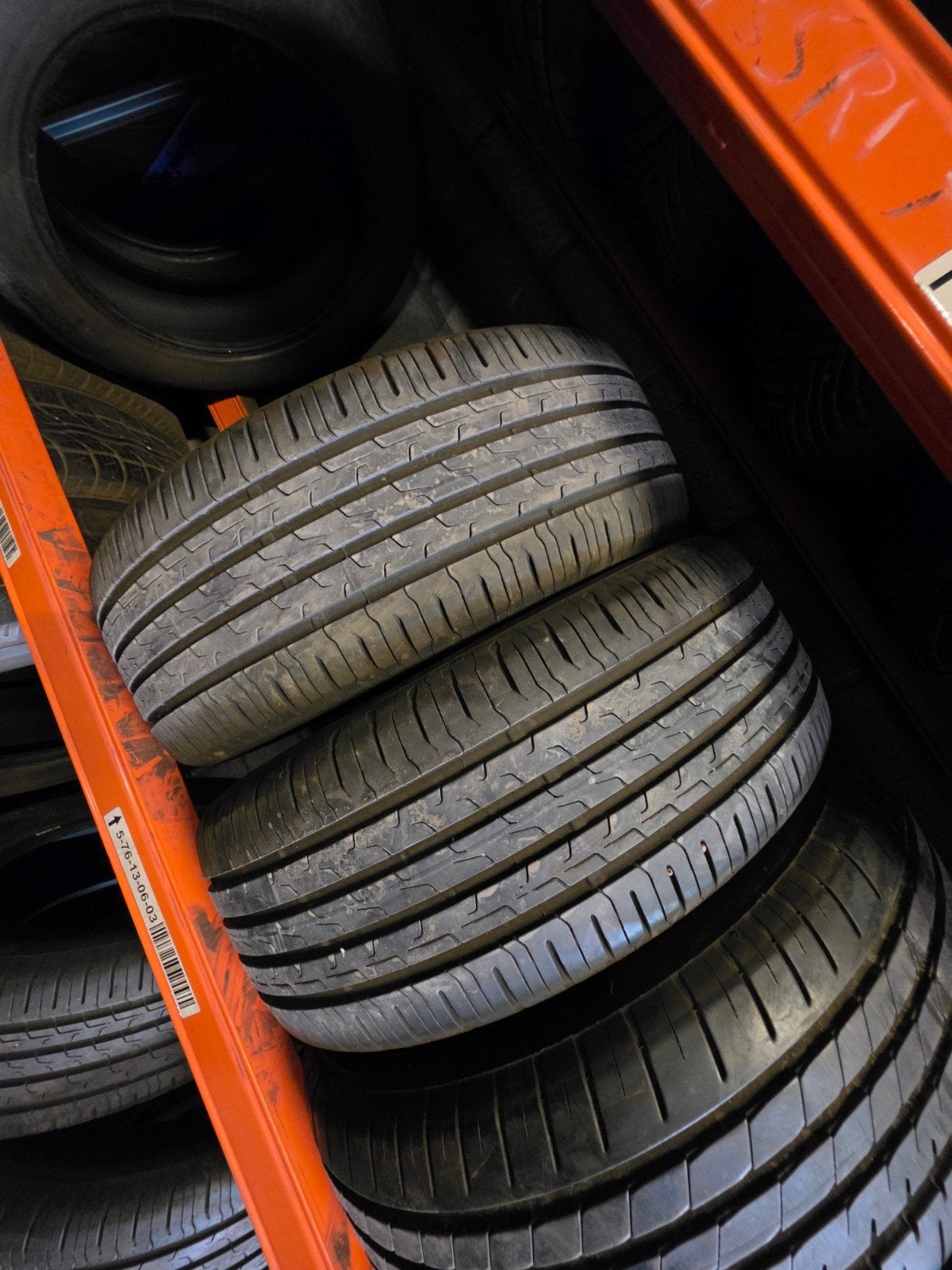215/55r17 continental 45€ per stuk met montage en balanceren, Ophalen