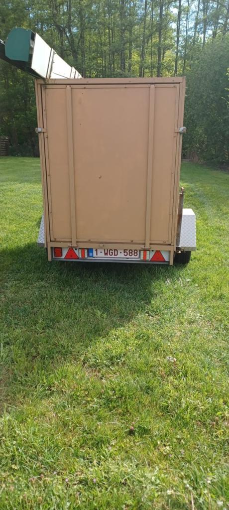 Gesloten aanhangwagen, Auto diversen, Aanhangers en Bagagewagens, Ophalen