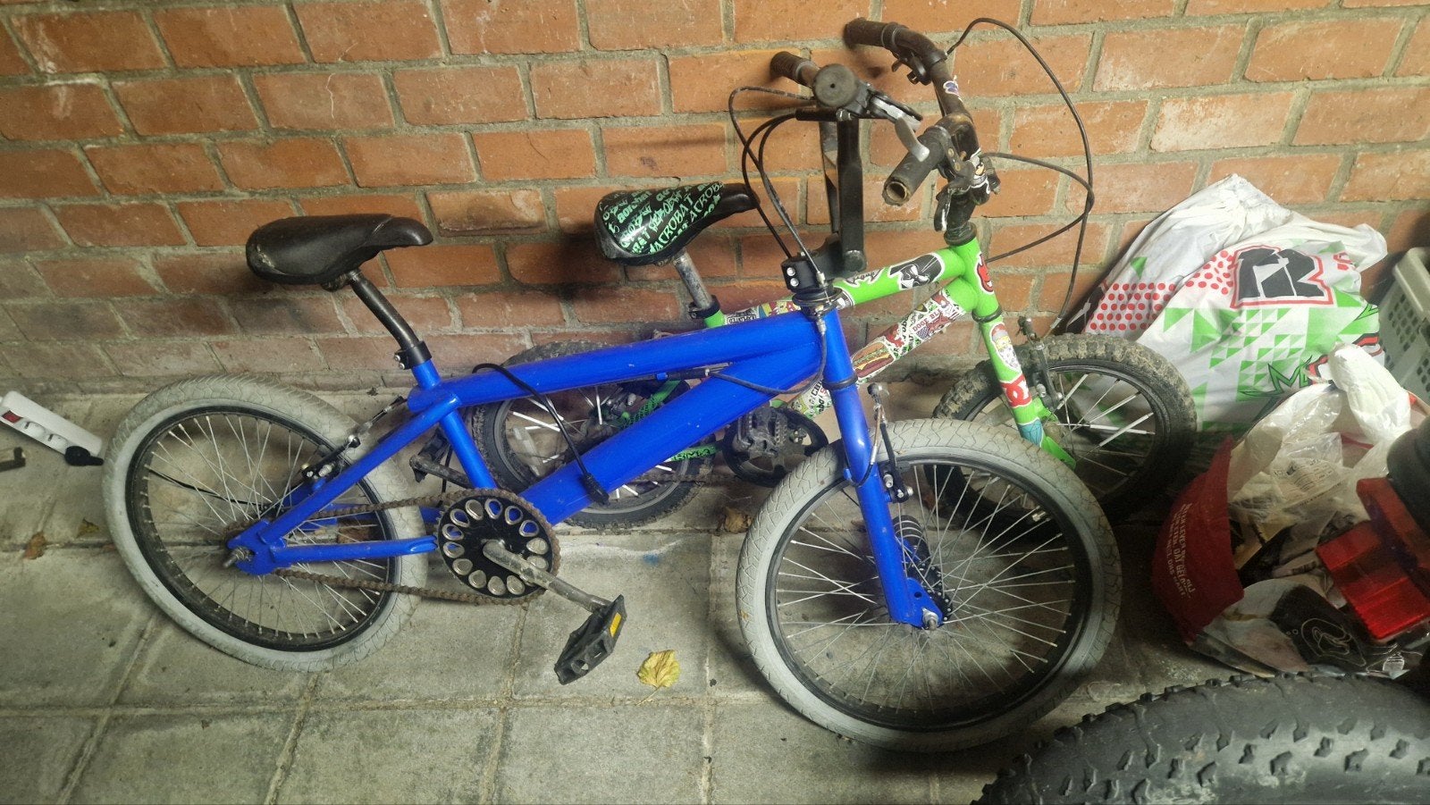 bmx, Ophalen