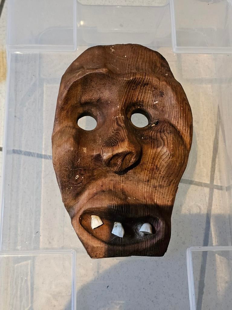 Sickness" masker, Afrikaans ziekte masker., Ophalen of Verzenden