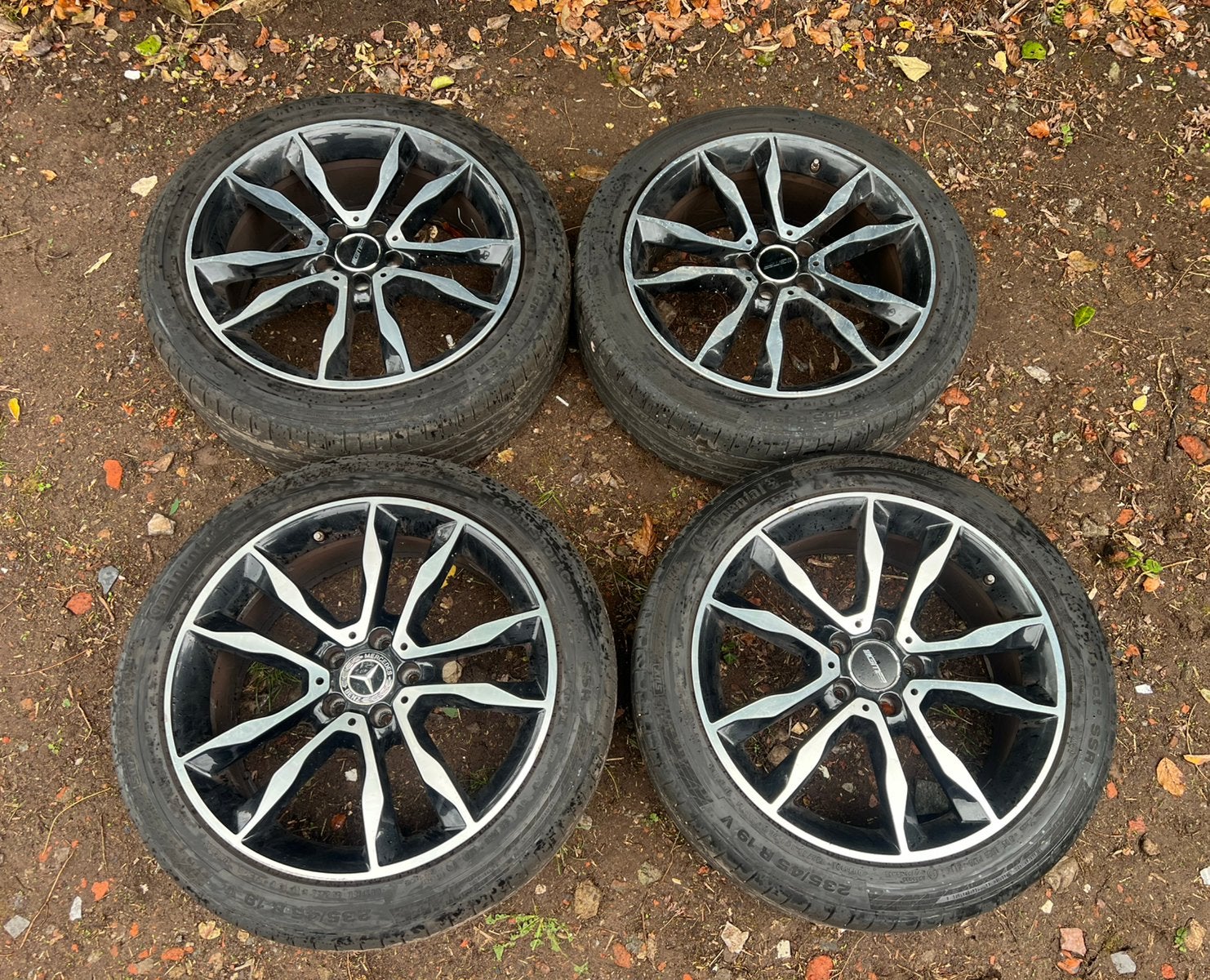 19 inch Originele Mercedes GLA Velgen, Auto-onderdelen, 19 inch, Gebruikt, Banden en Velgen, Ophalen of Verzenden