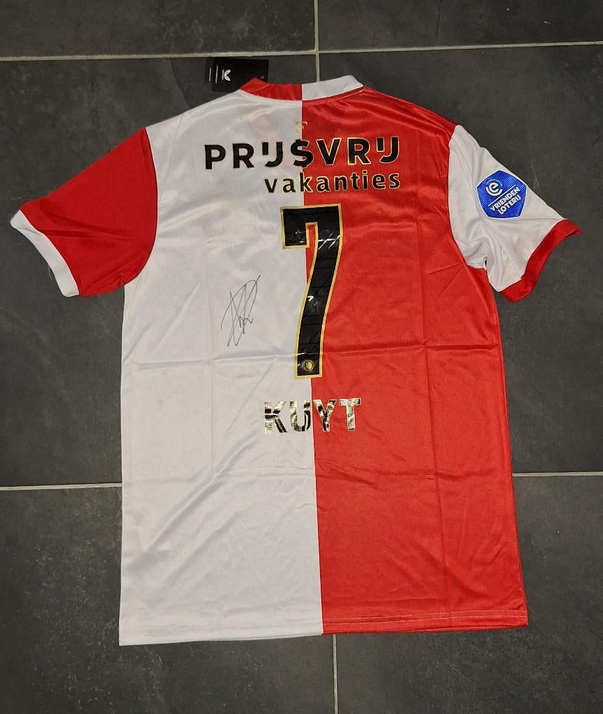 Shirt / voetbaltrui met handtekening; Dirk Kuyt # Feyenoord, Verzenden, Nieuw, Shirt