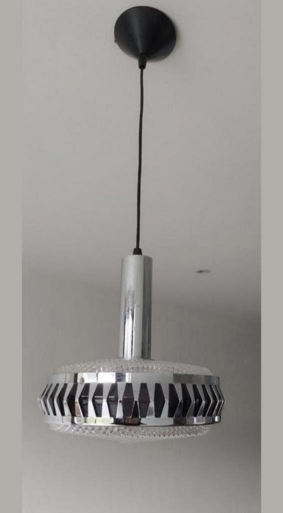 Vintage Space age design UFO Diameter 27cm, Huis en Inrichting, Lampen | Hanglampen, Ophalen