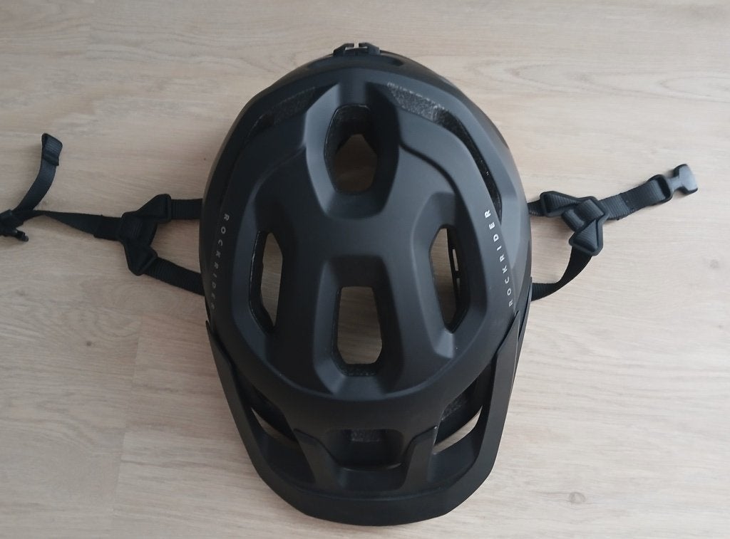 vélos casques VTT Rockrider noir MTB exp500 59-62cm, Enlèvement, Comme neuf, Medium, Rockrider