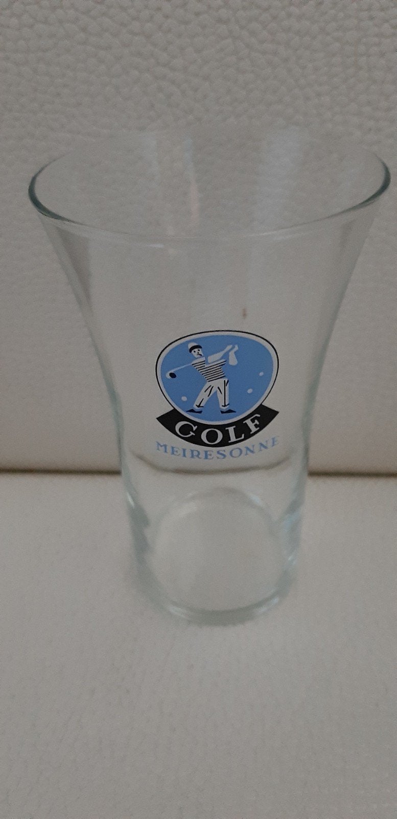 Set van 6 vintage glazen "Golf Meiresonne", Verzamelen, Biermerken, Ophalen