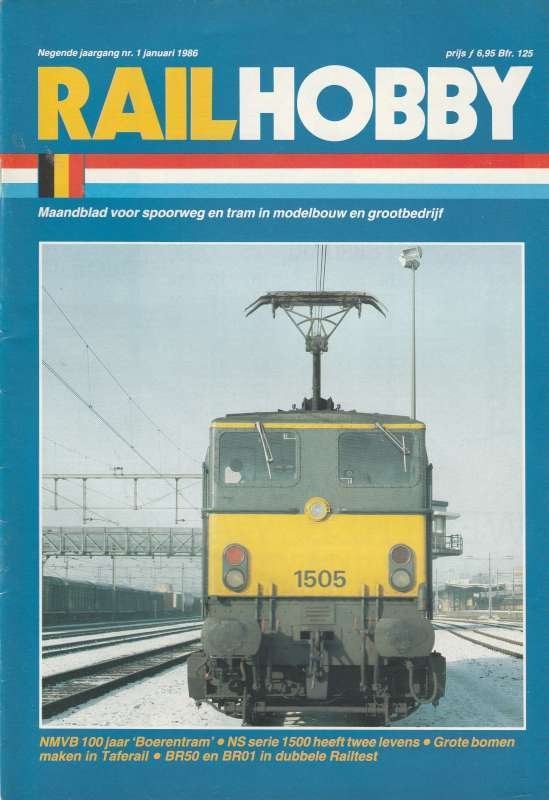 rail hobby nr 1 januari 1986, Hobby & Loisirs créatifs, Trains miniatures | HO, Enlèvement ou Envoi, Neuf, Livre, Revue ou Catalogue