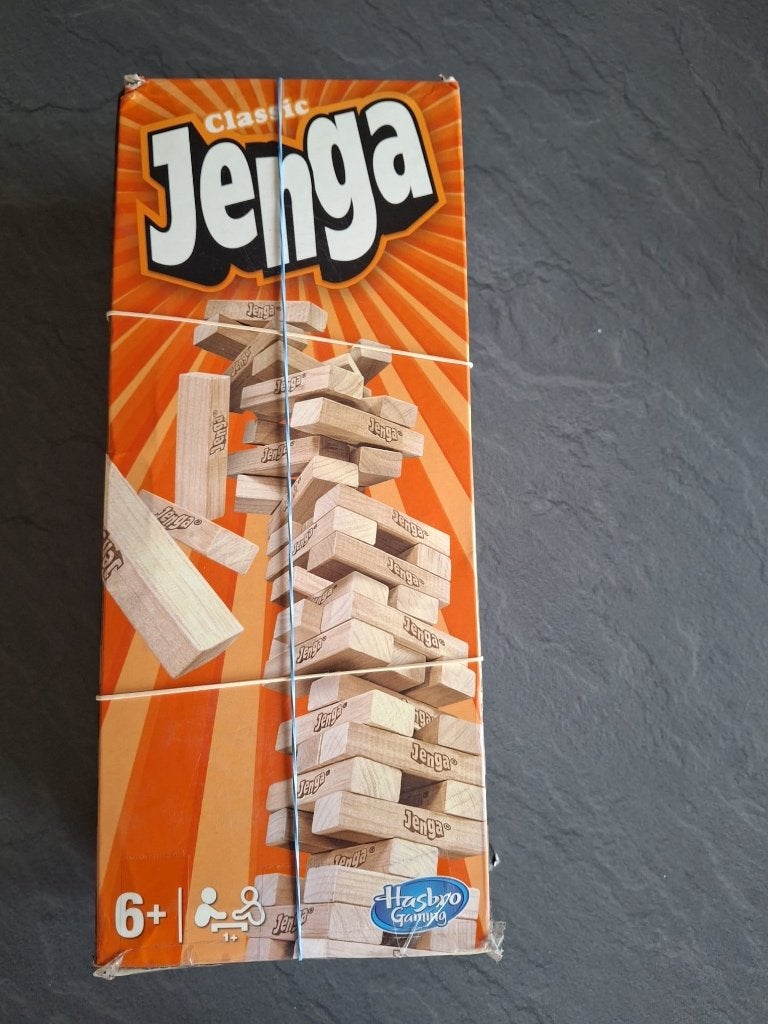 Jenga, Enlèvement, Comme neuf