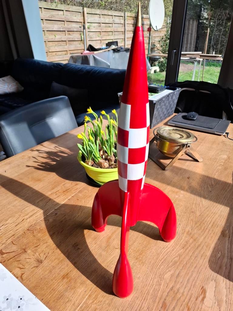 Raket kuifje, Antiek en Kunst, Ophalen
