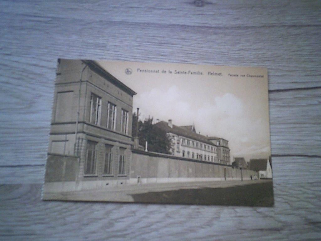 SCHAARBEEK: Pensionnat de la Sainte-Famille - Helmet, Façade, Enlèvement ou Envoi, Avant 1920, Non affranchie, Bruxelles (Capitale)