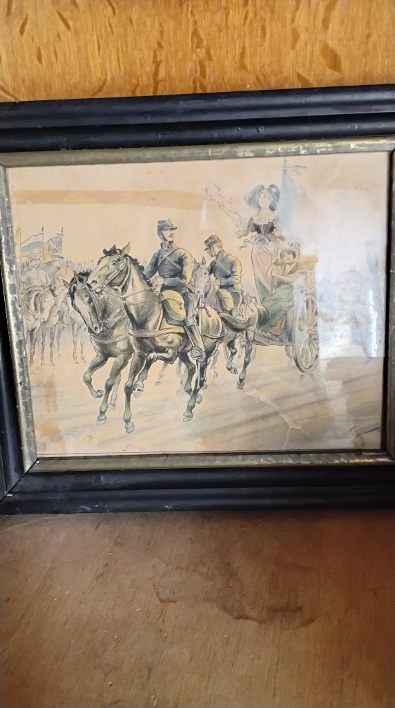 Militaria 14 18, Enlèvement ou Envoi, Armée de terre, Objet d'art