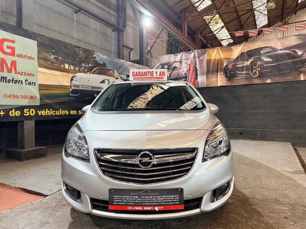 Opel Meriva 1.4i Gps Cuir Caméra, Auto's, Opel, Dealer onderhouden, Euro 6, Leder, 5 deurs