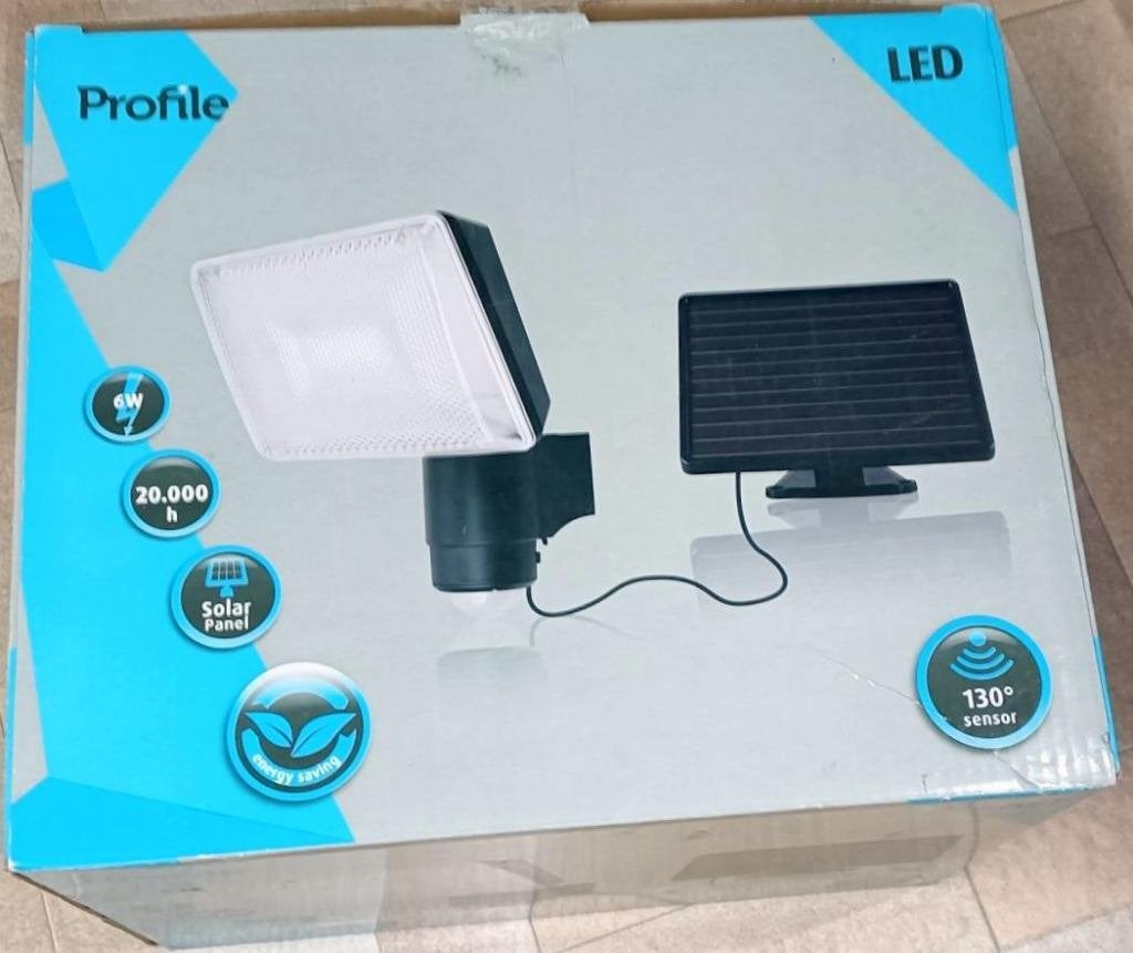 Ledverlichting voor buiten met detector, Doe-het-zelf en Bouw, Ophalen of Verzenden, Nieuw, Overige merken, Overige typen