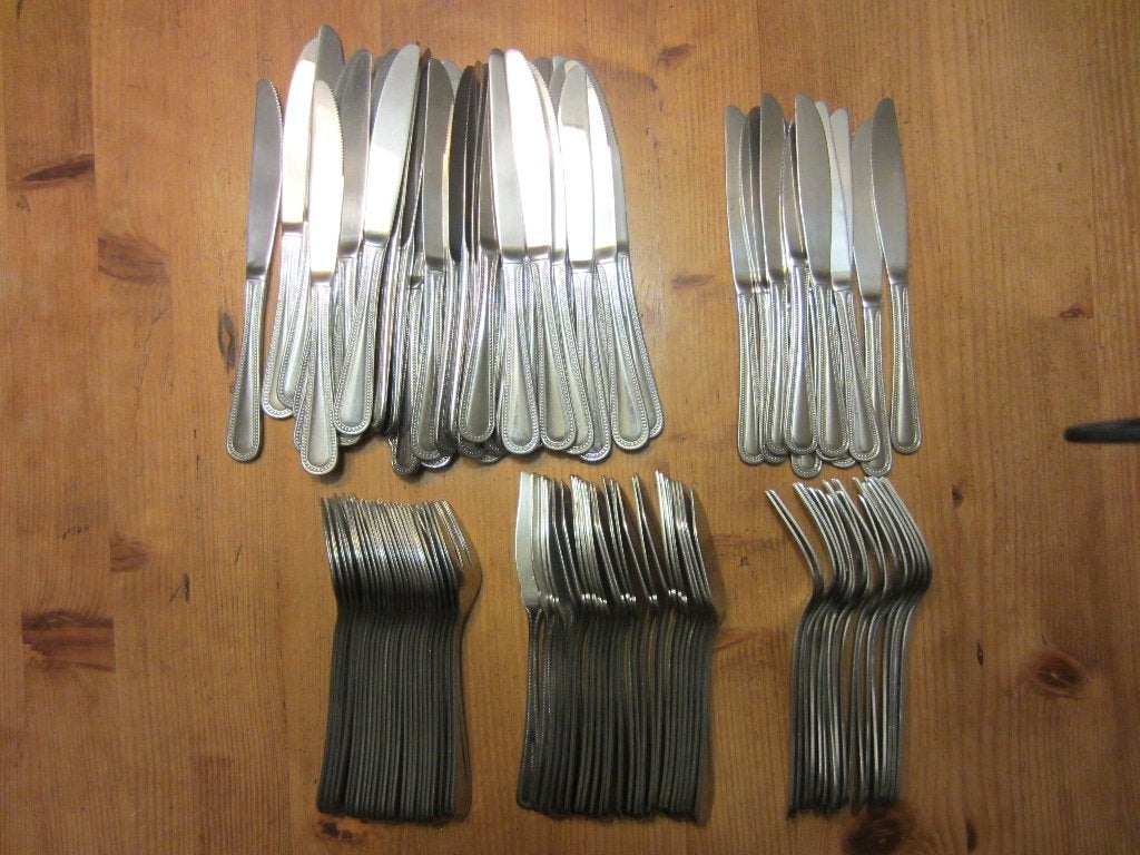 horeca bestek, Enlèvement