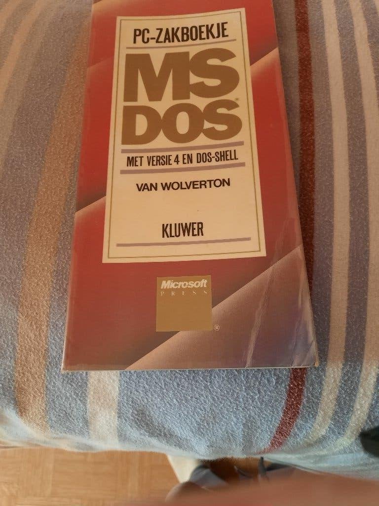 pc zakboekje MsDos, Ophalen of Verzenden