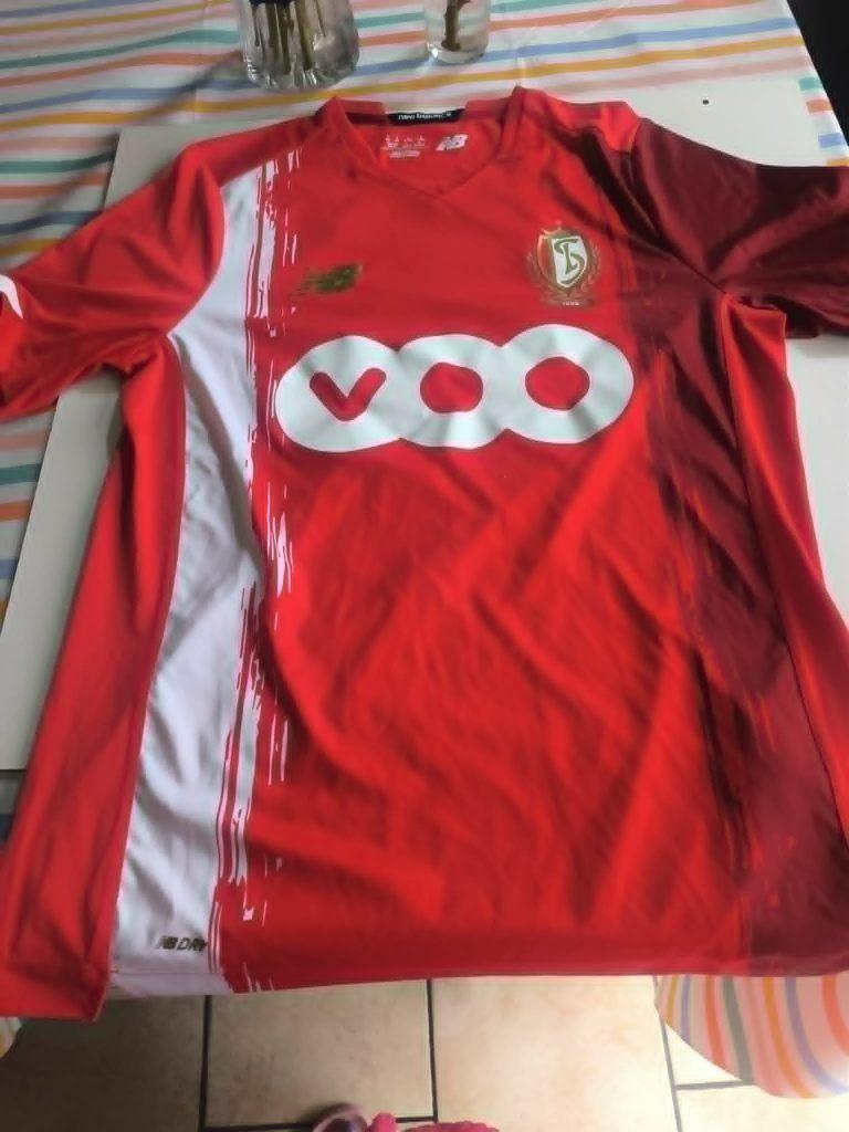Maillot Standard de Liége rouge, Enlèvement ou Envoi, Utilisé, Maillot
