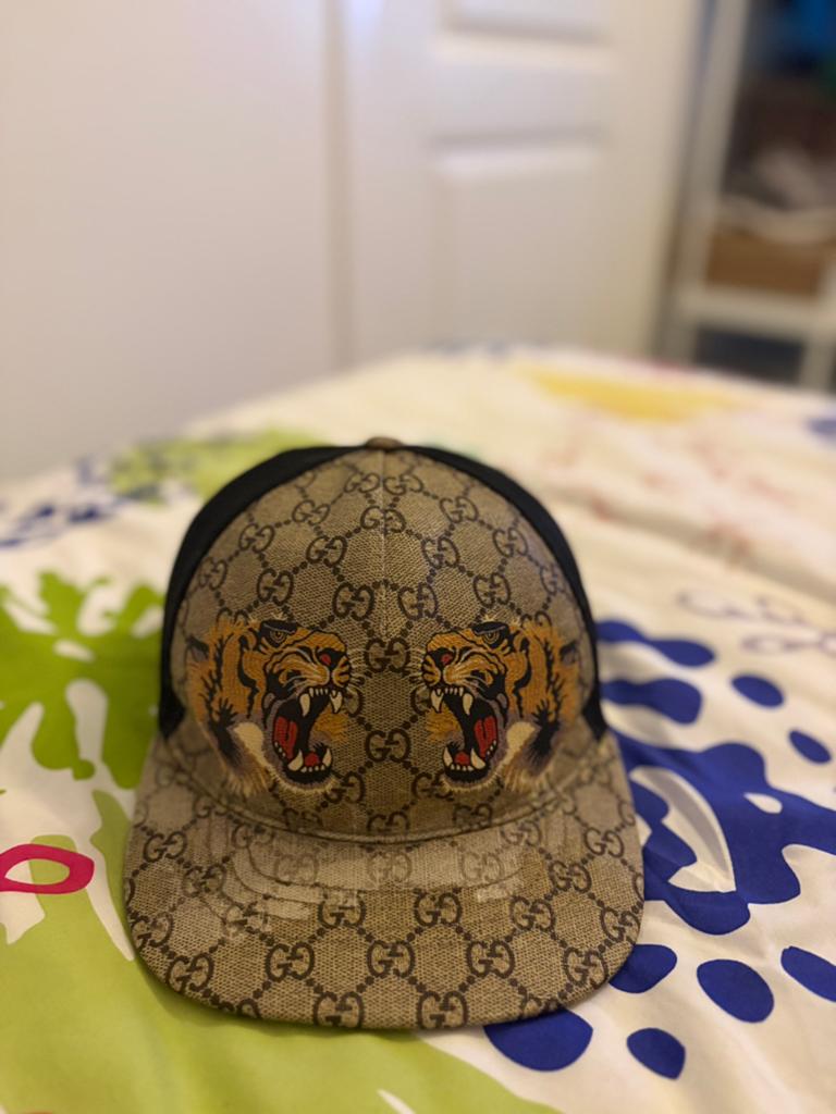 Casquette Gucci 2 double  tigres, Vêtements | Hommes, Chapeaux & Casquettes, Enlèvement, Porté, 57 cm (M, 7⅛ pouces) ou moins