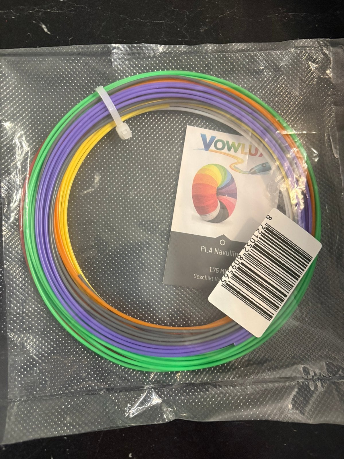 Recharges pour stylos 3D — 10 couleurs de filament PLA, Enlèvement, Comme neuf
