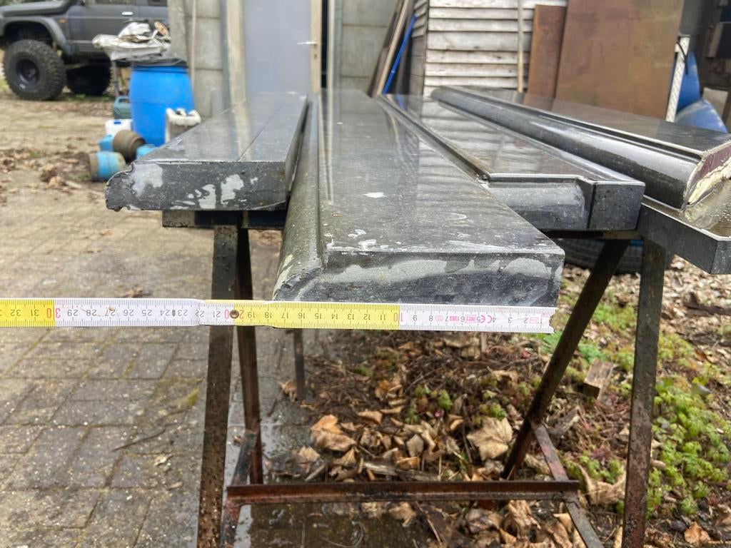 Arduin dorpels met afgeronde neus, Ophalen, Zo goed als nieuw