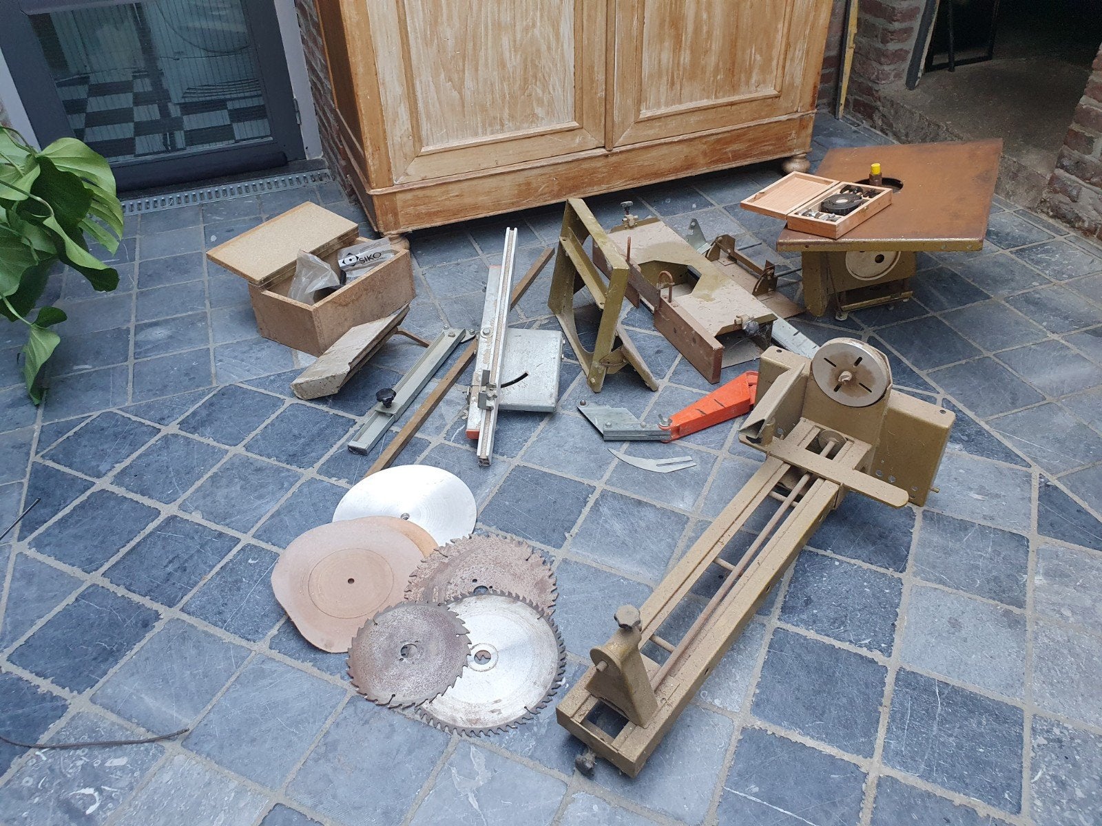 Accessoires pour table de scie Scheppach HM1, Bricolage & Construction, Enlèvement