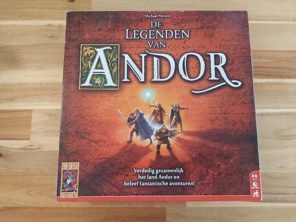 De Legenden Van Andor spel, Ophalen, Zo goed als nieuw, 999 Games