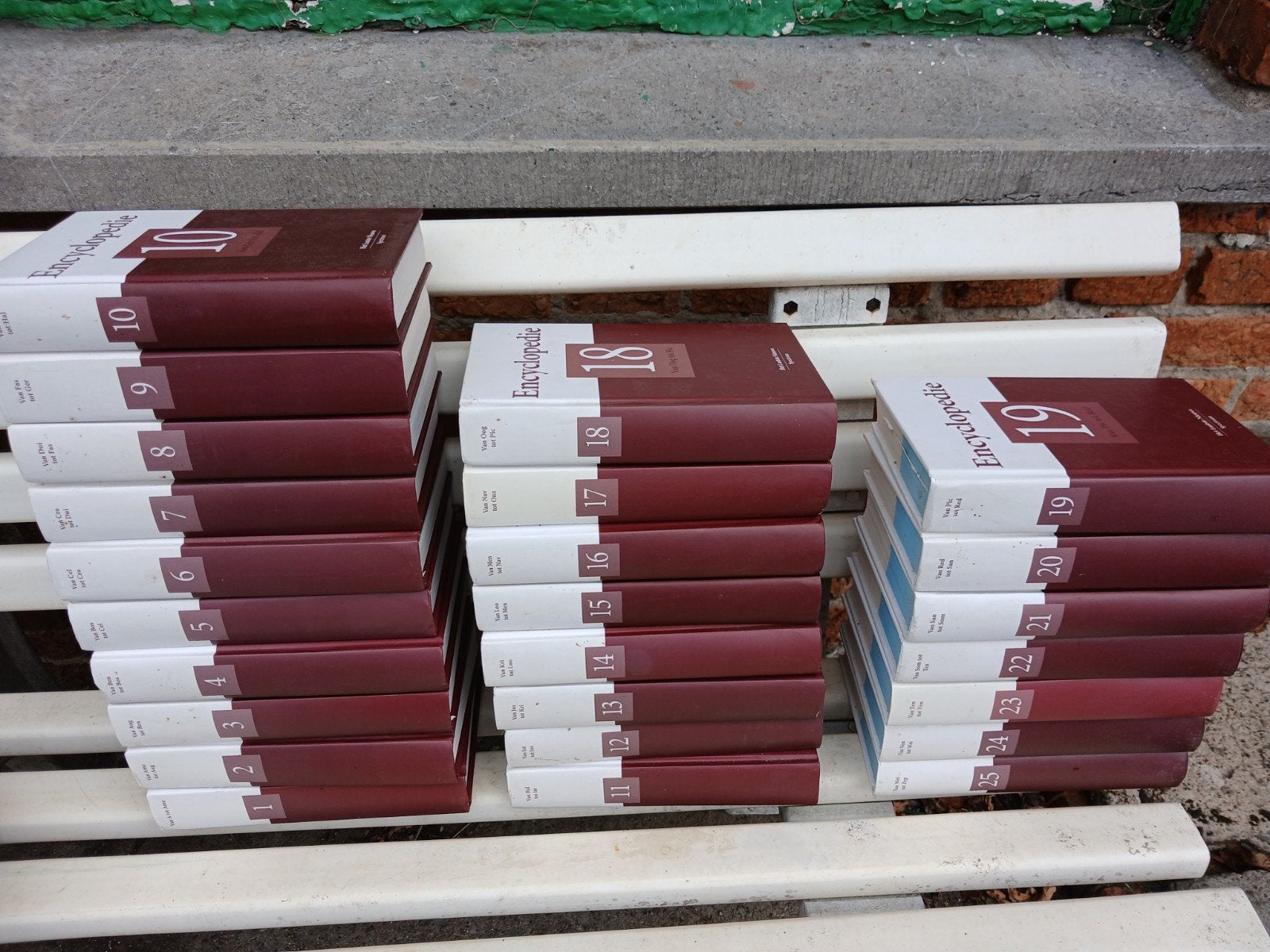 encylopedieen boeken, Boeken, Ophalen