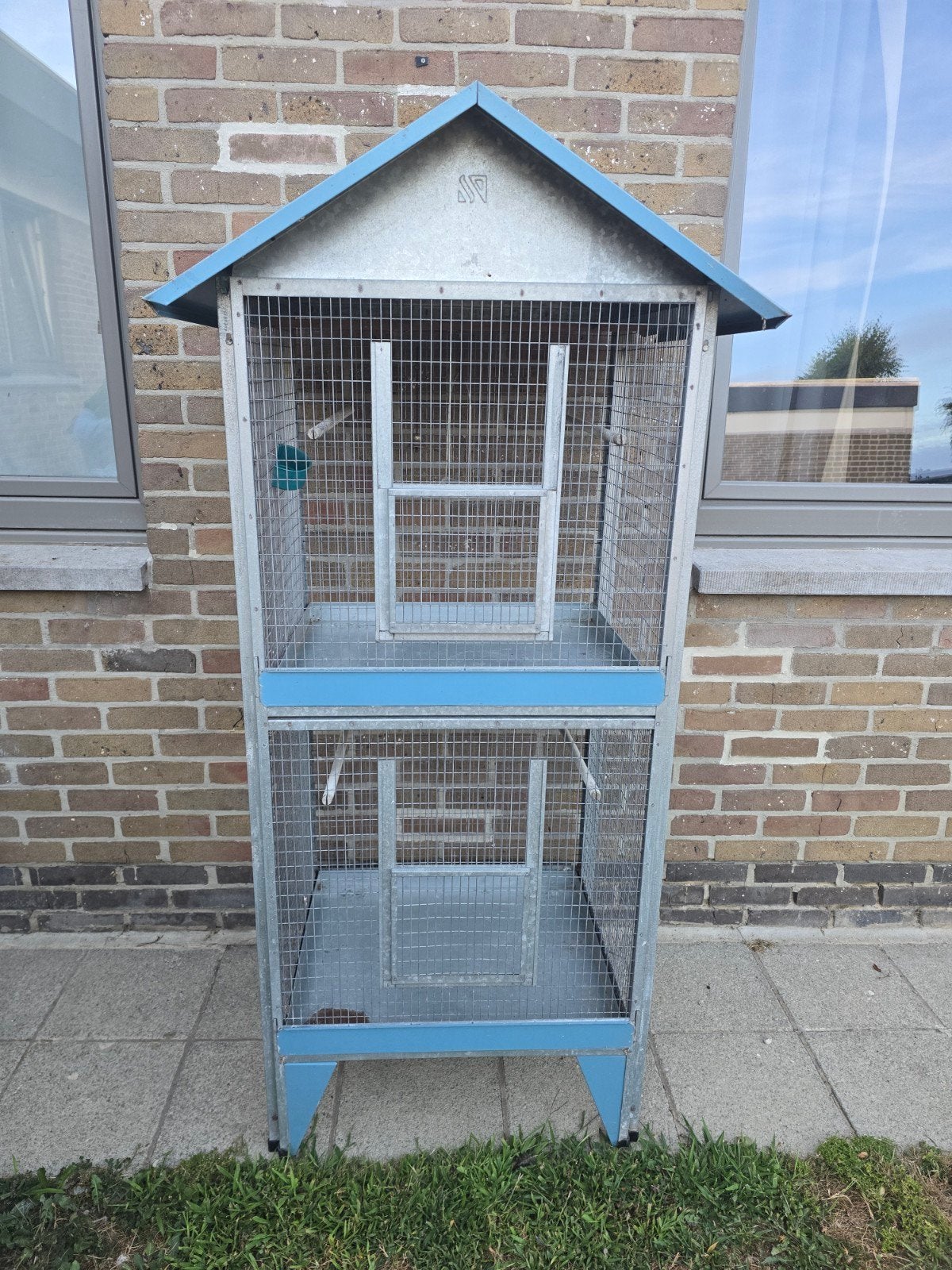 vogel kot, Ophalen, Gebruikt, Metaal, Vogelkooi