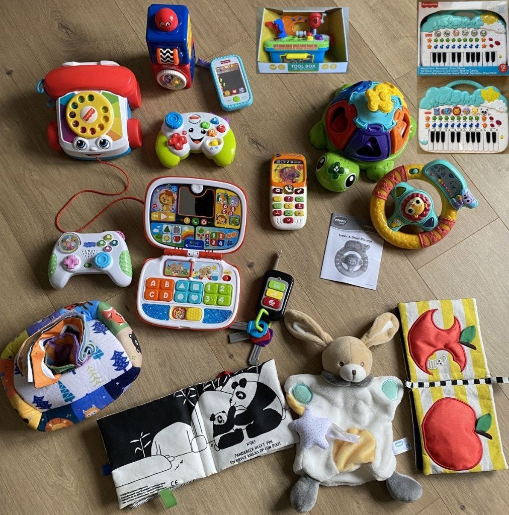 Interactief Baby Speelgoed met Geluid - Set of los!, Ophalen, Zo goed als nieuw, Overige typen, Met licht